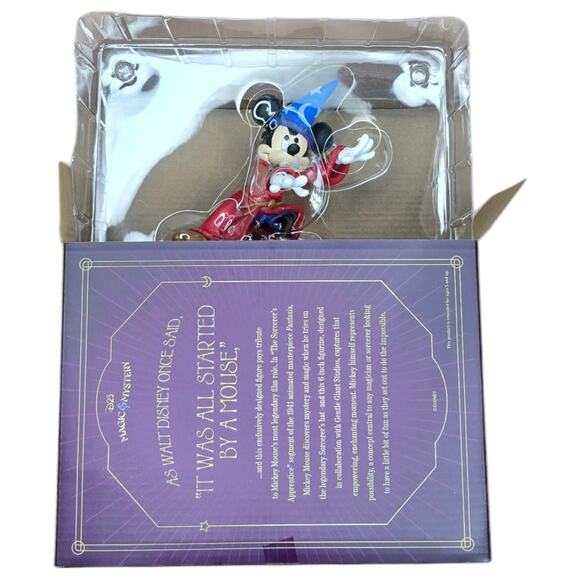 D23 Exclusive Magic & Mystery Sorcerer’s Apprentice Collectible-NEW - Picture 3 of 8